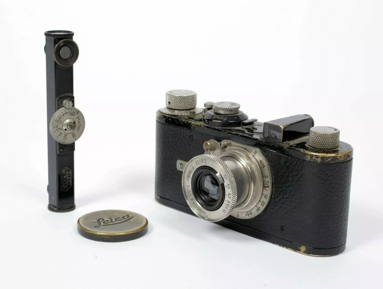 Leica IA 35mm leitz rangefinder Elmar 50mm F3.5 lens (AS IS